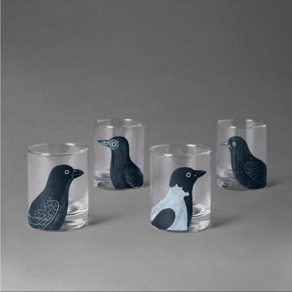SOLD OUT NWT John Derian for Target Bird Glasses